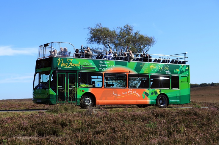 Travel Car Free to us at Burley on an open top Bus!