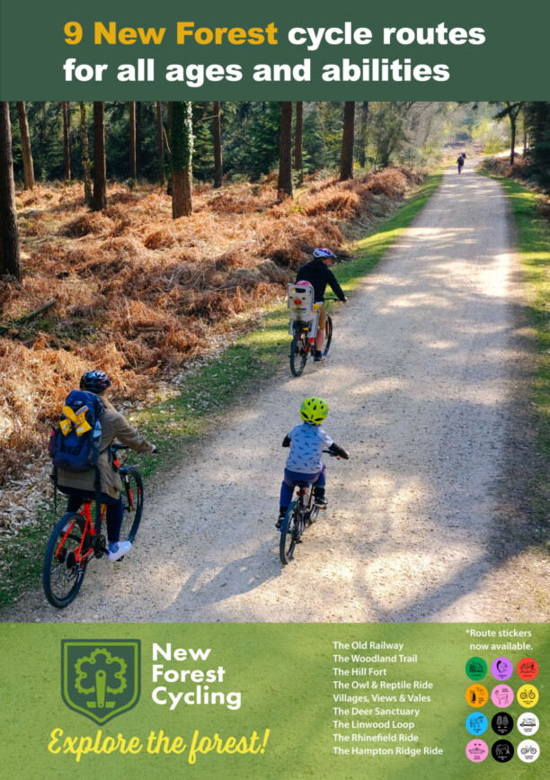 new forest cycle paths