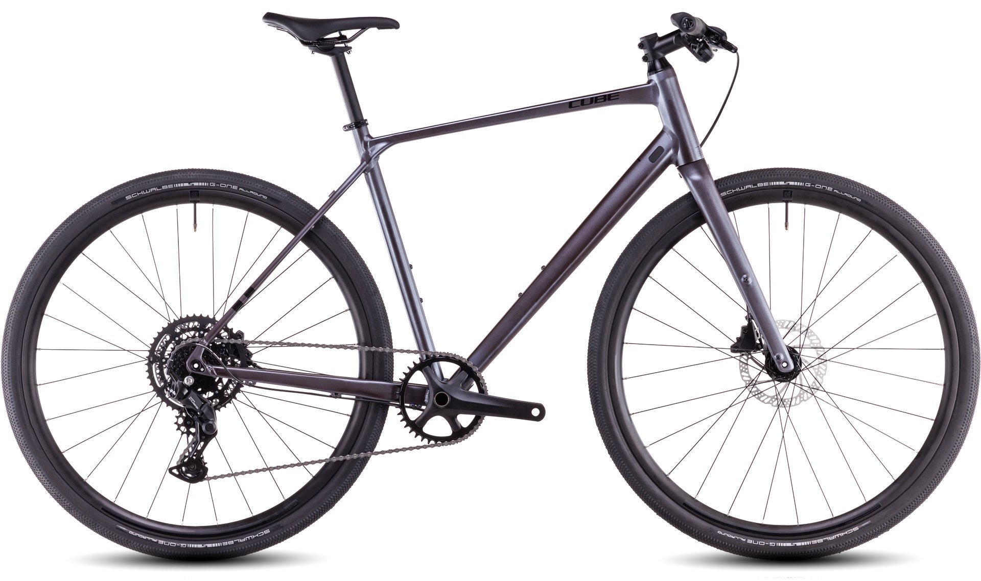 Cube Nulane ONE MineralGrey n Black 2025 New Forest Cycling Cube Nulane ONE