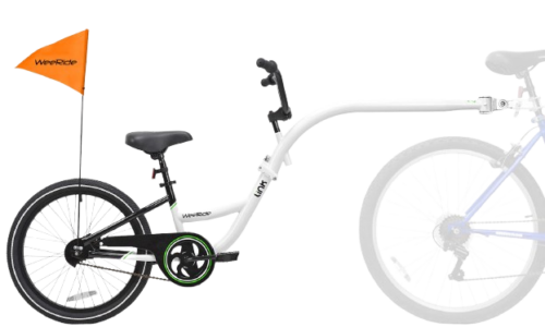 Child tag-a-long trailer bike